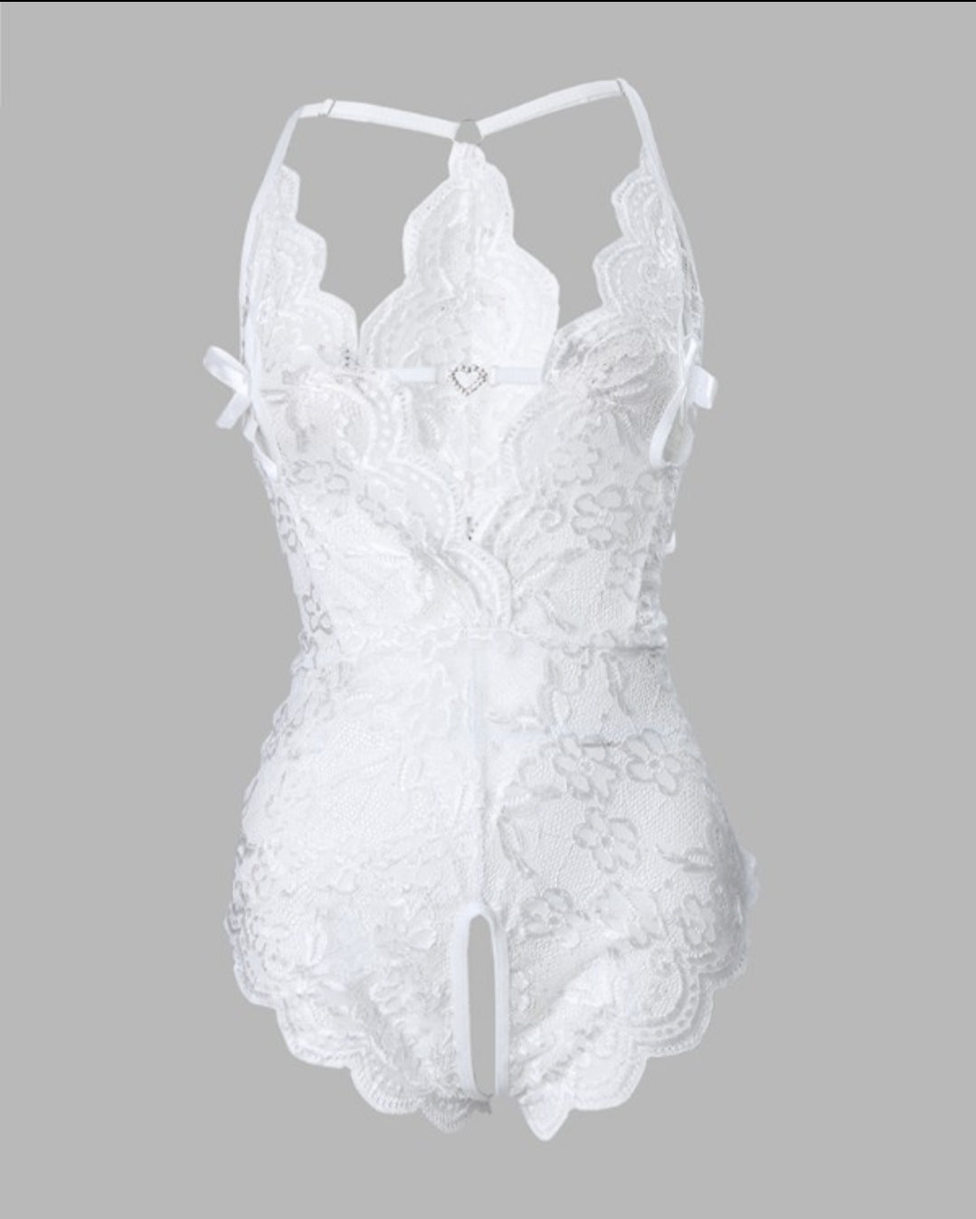 Ensemble de lingerie jarretière en dentelle Femme
