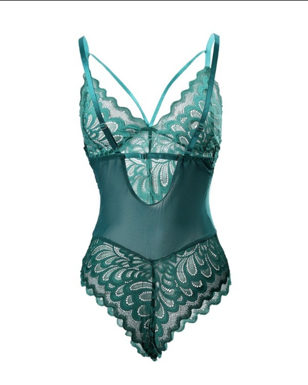 Ensemble de lingerie jarretière en dentelle Femme