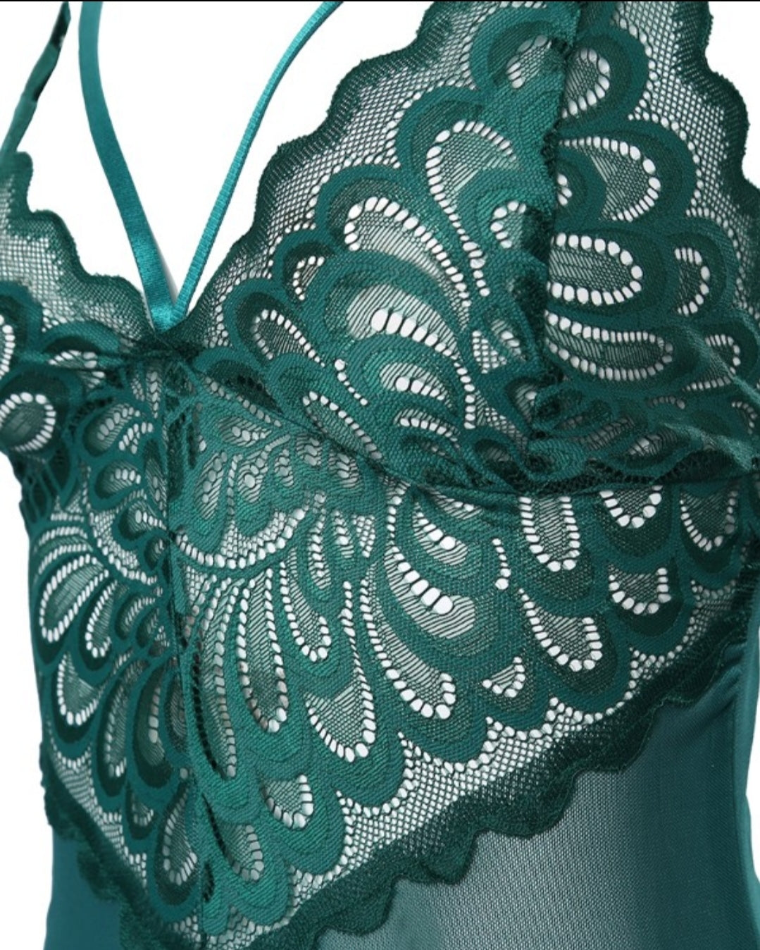 Ensemble de lingerie jarretière en dentelle Femme
