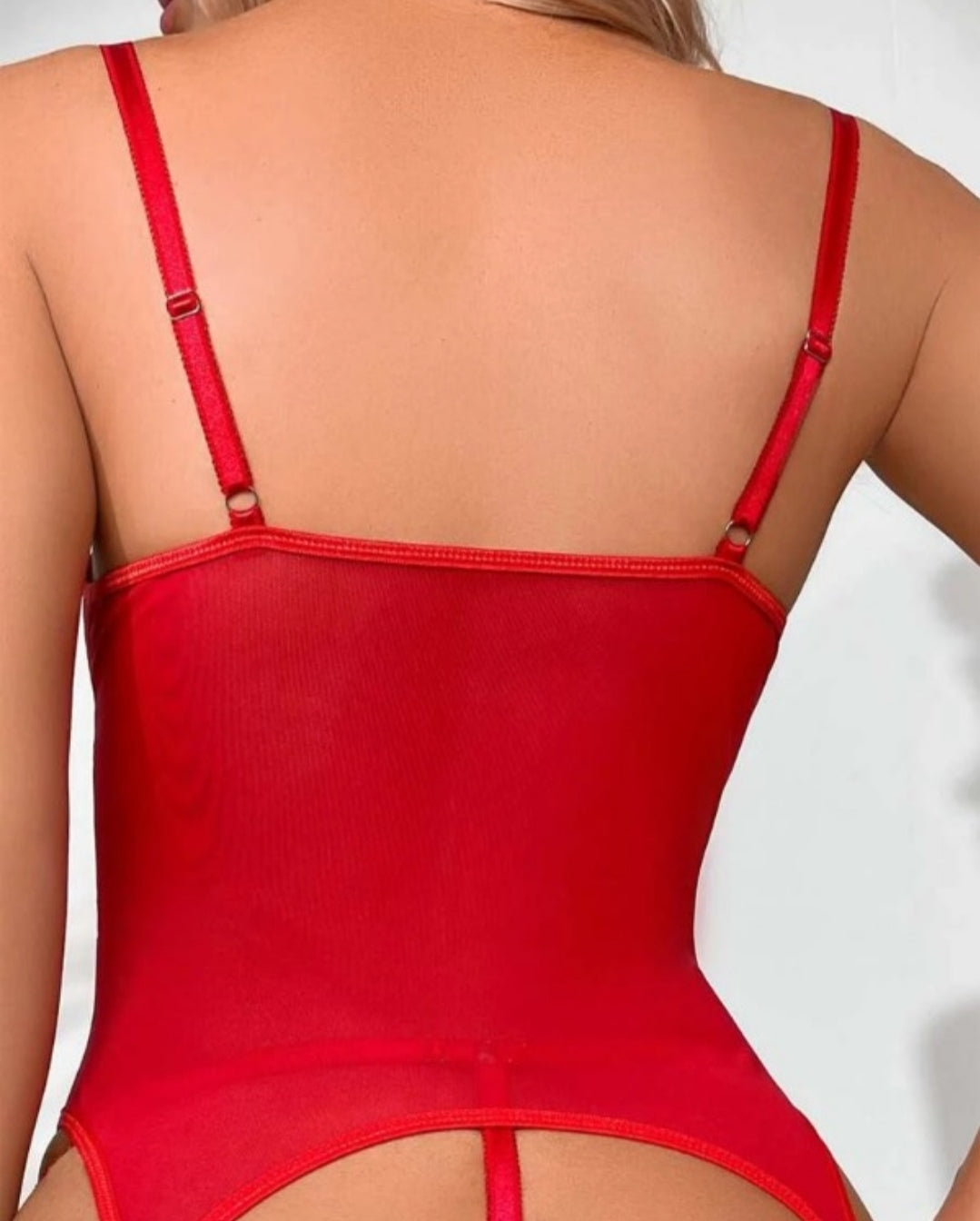 Chaîne Décor Halter Dentelle Jarretière Ensemble de Lingerie