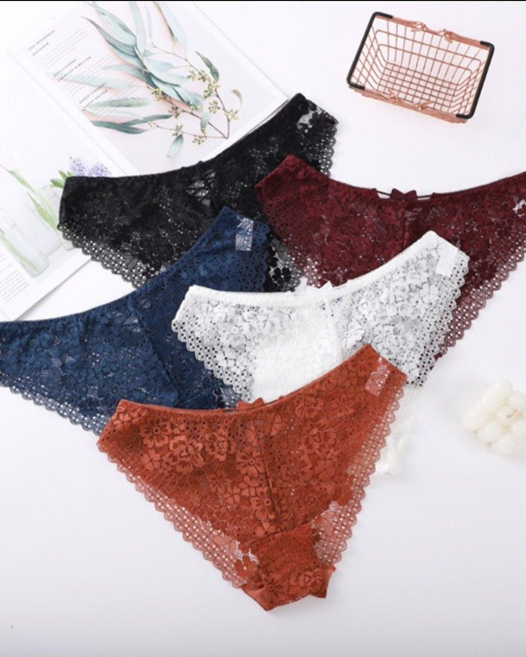 Culotte en dentelle Femme