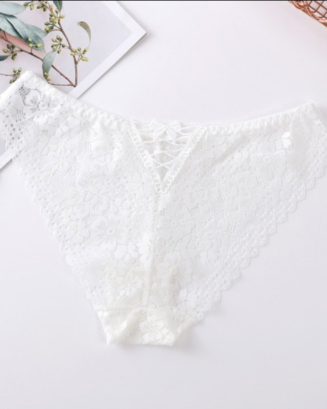 Culotte en dentelle Femme