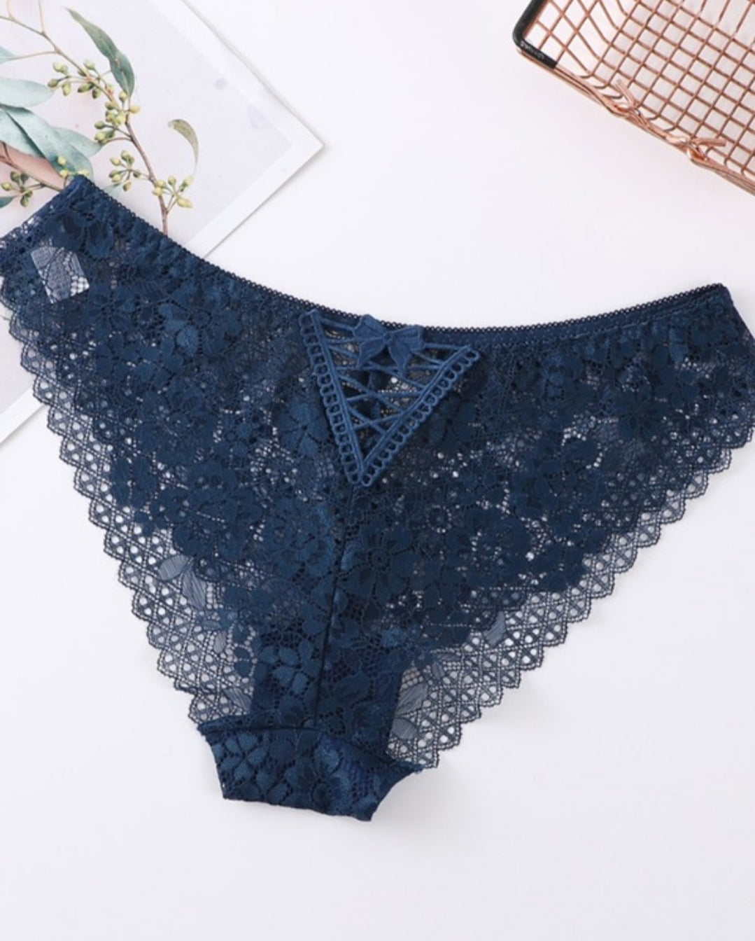 Culotte en dentelle Femme