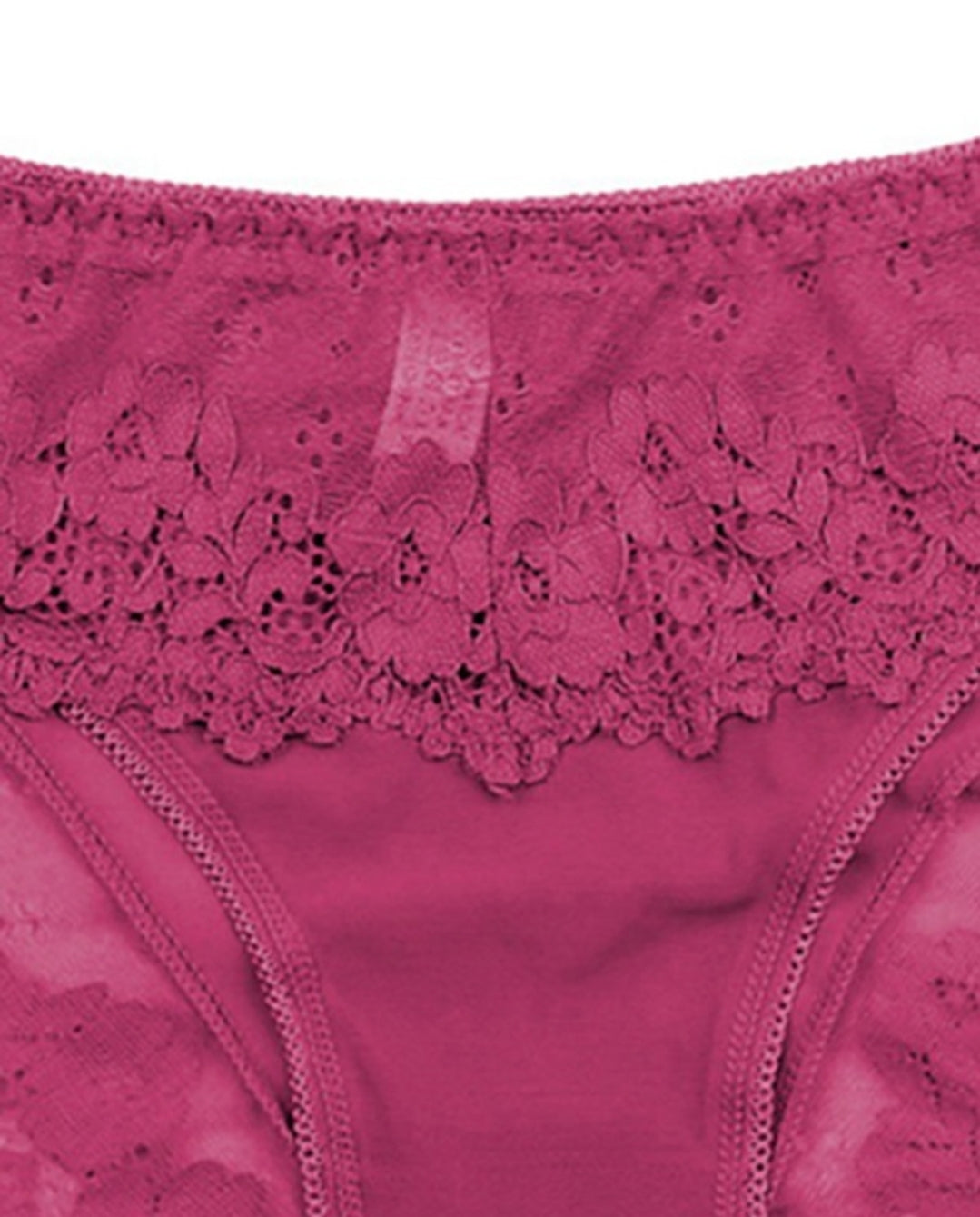 Culotte en maille transparente en dentelle au crochet