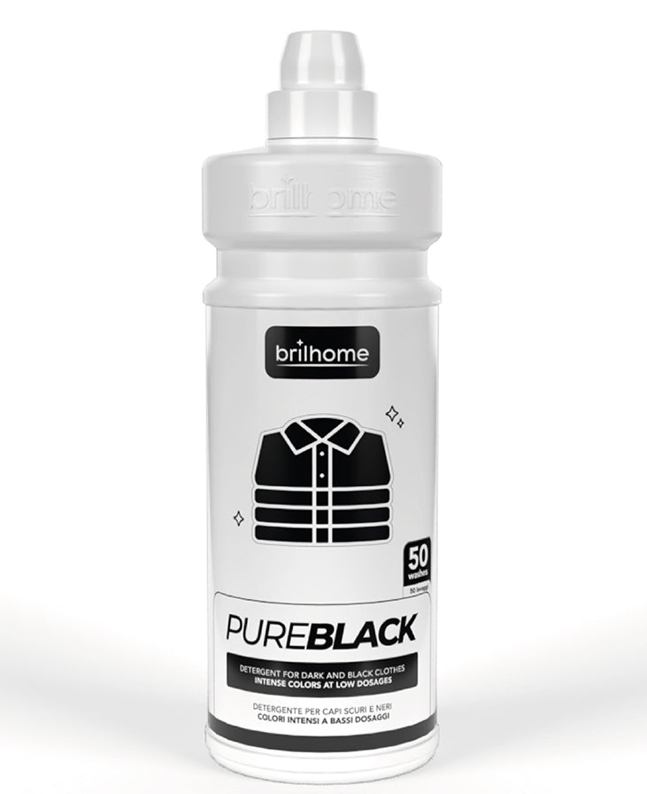 Pure Black Brilhome Lessive pour linge foncé et noir
Tout d'abord, garder son intérieur propre et frais devient un jeu d'enfant grâce aux produits ménagers et lessives Brilhome. 🧼