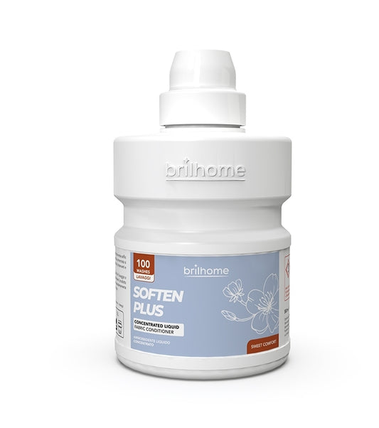Soften Plus Brilhome ‘Douce Détente’
Tout d'abord, garder son intérieur propre et frais devient un jeu d'enfant grâce aux produits ménagers et lessives Brilhome. 🧼