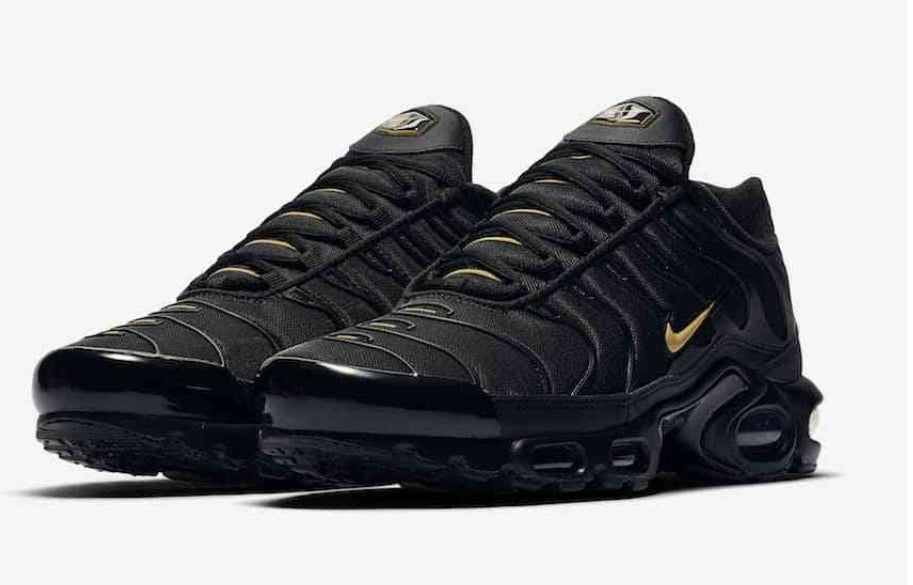 baskets Nike Tn Air Max Plus Black Gold