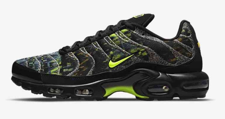 baskets Nike Air Max Plus « Black/Neon Green »