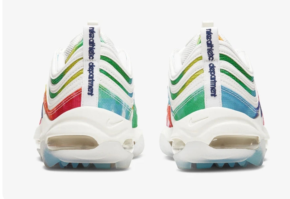 Les baskets Nike Air Max 97 sont synonymes de style emblématique et de confort absolu. Leur design ondulé distinctif.pas cher. Le moins cher.