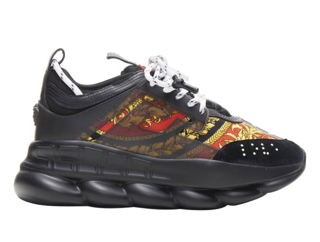 Les baskets sneakers Versace incarnent un style emblématique et un luxe italien.
 leur design audacieux.pas cher. Le moins cher.