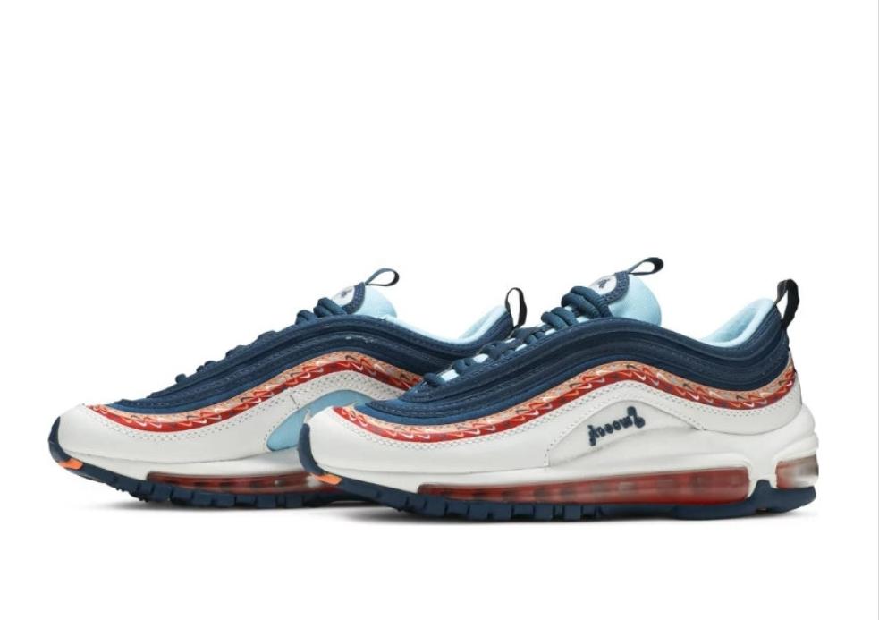 Les baskets Nike Air Max 97 sont synonymes de style emblématique et de confort absolu. Leur design ondulé distinctif.pas cher. Le moins cher.