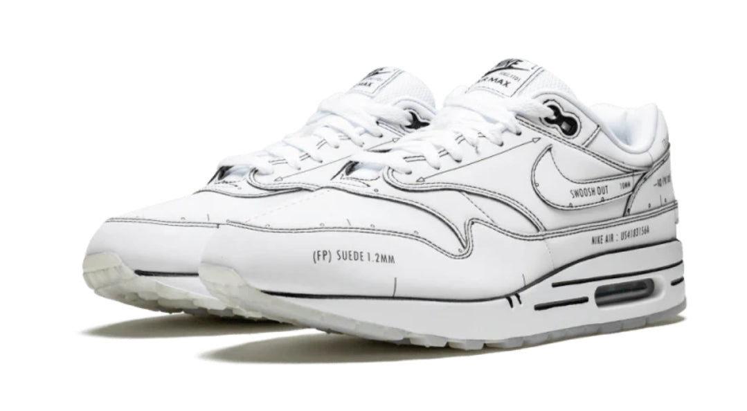 Les baskets Nike Air Max 1 sont iconiques pour leur style emblématique.retro incontournable pas cher. Le moins cher.exceptionnel