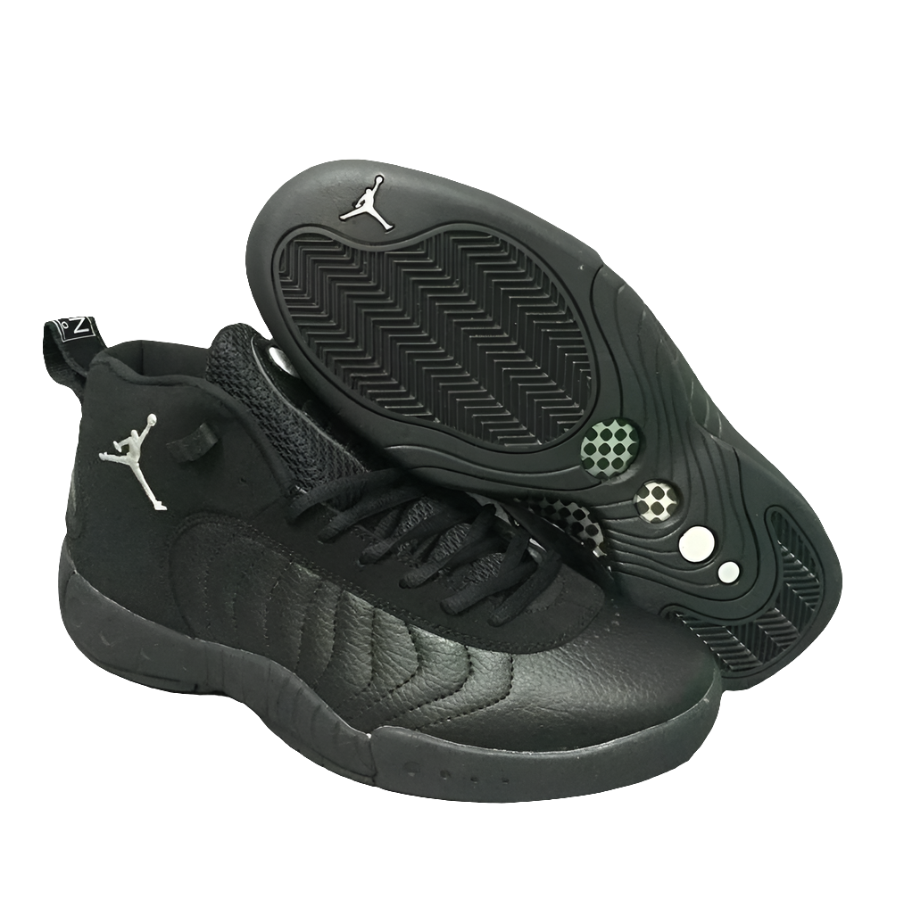 Baskets air Jordan 12 jumpman Pro Full Black