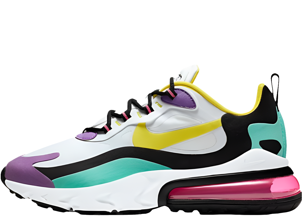 Les baskets Nike React offrent une combinaison exceptionnelle de style moderne et d'innovation technologique. Leur design élégant et les lignes épurées en font un choix incontournable.pas cher.le moins cher.