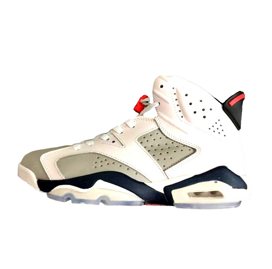 Baskets AIR JORDAN 6 RETRO FLINT Grey
