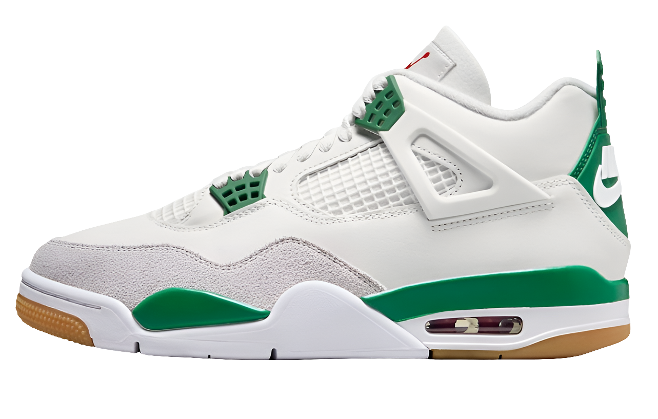 Baskets Air Jordan 4 Retro SB Pine Green
