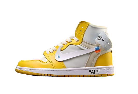 Baskets Air Jordan 1 « Canary Yellow » x Off-White