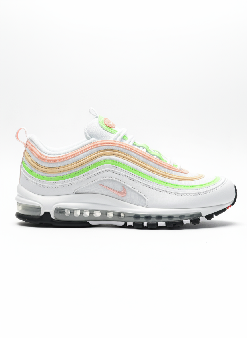 Les baskets Nike Air Max 97 Femme sont des pièces maîtresses de la mode.