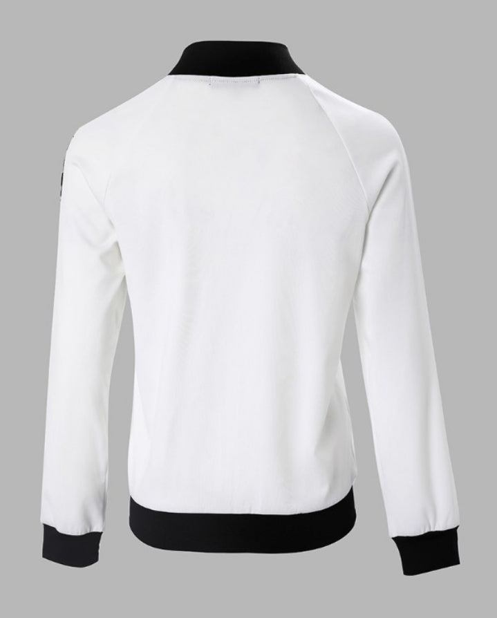 Premièrement : Apportez une touche de sophistication et d’élégance à votre garde-robe avec ce Manteau à manches longues et fermeture à glissière en dentelle guipure femme.