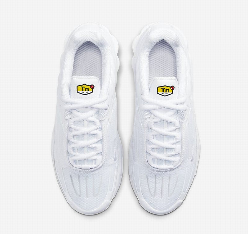Résultats de l'évolution emblématique de la ligne Nike, les Nike TN Air Max Plus Femme sont un témoignage de l'engagement de Nike à combiner style et innovation.