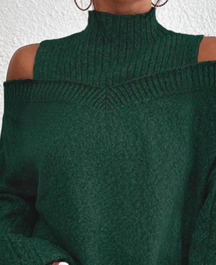 Crop top en maille découpée à lacets et oeillets