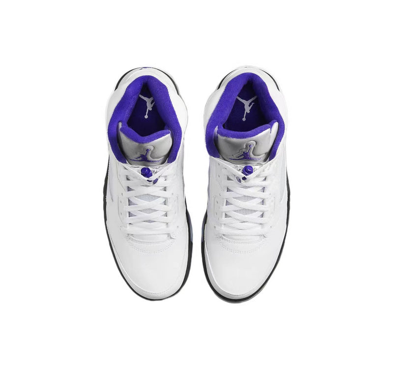 White Air Jordan 5 sneakers