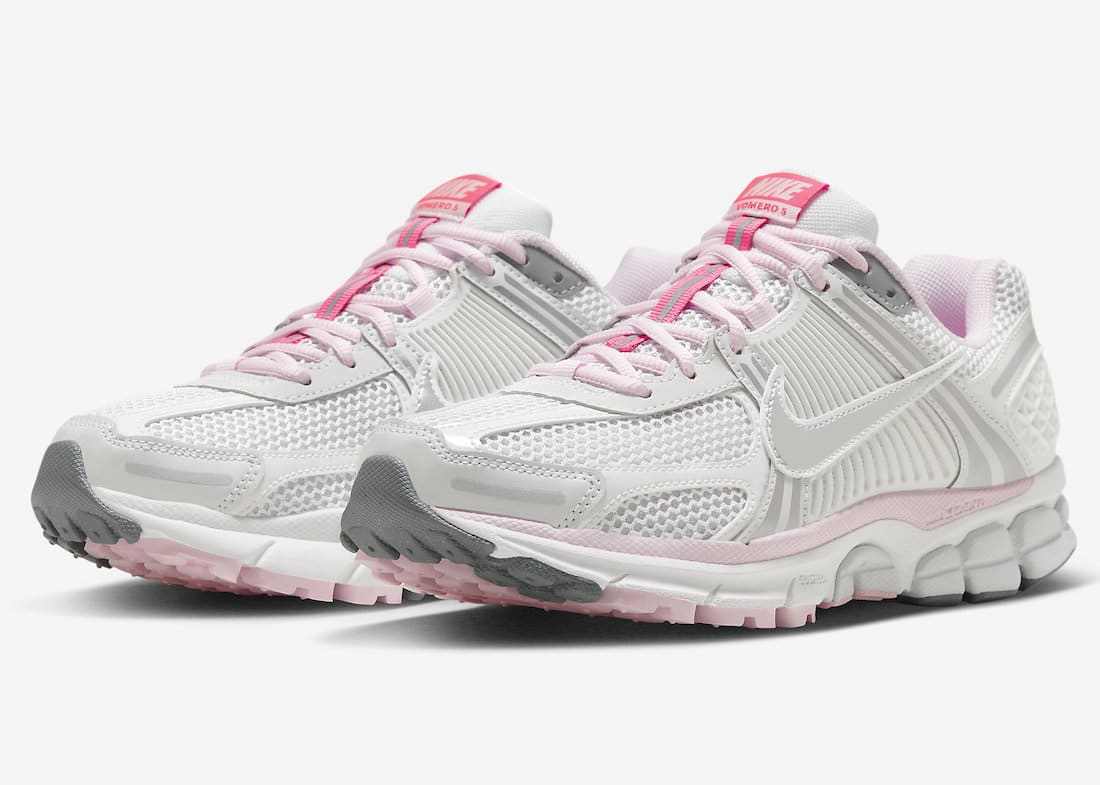 Les baskets Nike Zoom Vomero 5 520 Pack White Pink Femme allient à la perfection performance avancée et design raffiné.