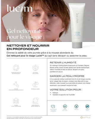 La gamme Lucim Ariix est conçue pour offrir des soins esthétiques haut de gamme qui répondent aux besoins spécifiques de votre peau, tout en révélant son éclat naturel.