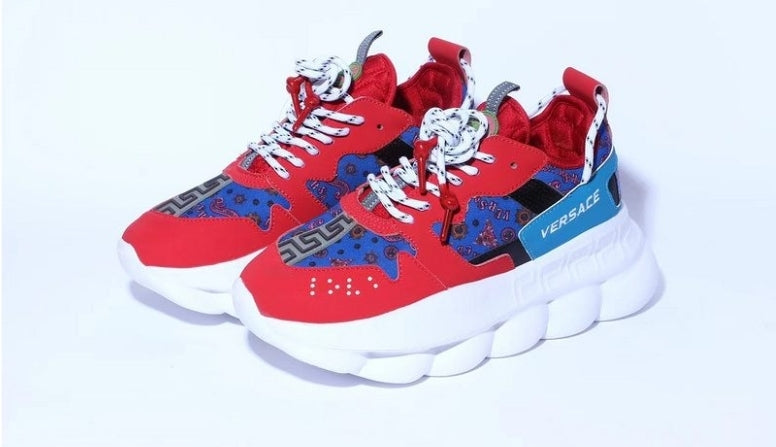 Les baskets sneakers Versace incarnent un style emblématique et un luxe italien.
 leur design audacieux.pas cher. Le moins cher.