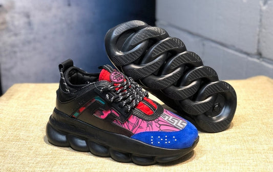 Les baskets sneakers Versace incarnent un style emblématique et un luxe italien.
 leur design audacieux.pas cher. Le moins cher.