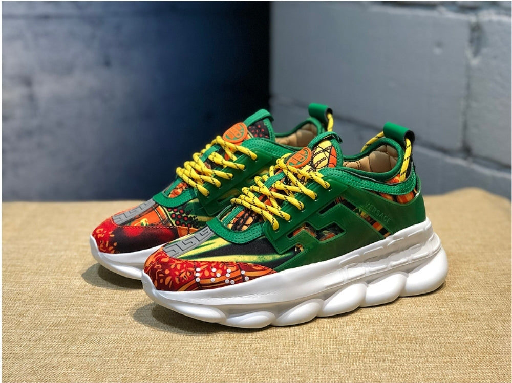 Les baskets sneakers Versace incarnent un style emblématique et un luxe italien.
 leur design audacieux.pas cher. Le moins cher.