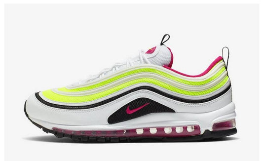 Les baskets Nike Air Max 97 sont synonymes de style emblématique et de confort absolu. Leur design ondulé distinctif.pas cher. Le moins cher.