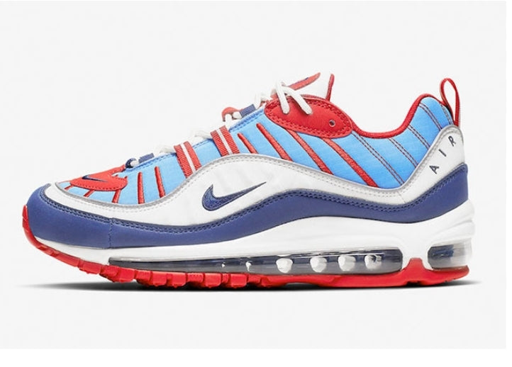 Les baskets Nike Air Max 98 allient style intemporel et confort moderne. Leur design distinctif et les matériaux de haute qualité.pas cher. Le moins cher.