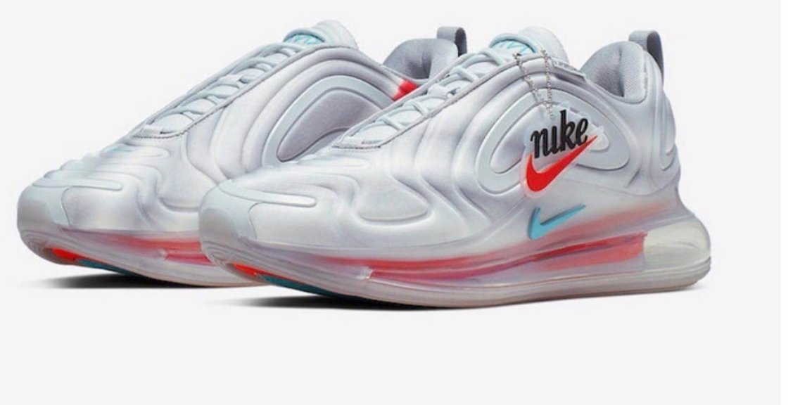 Nike Air Max 720 Wolf Gray Teal Nebula Red Orbit