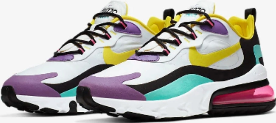 Les baskets Nike React offrent exceptionnelle de style moderne et d'innovation . design élégant et choix incontournable.pas cher.le moins cher.