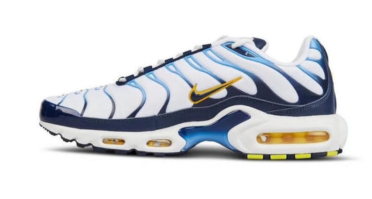 baskets NIKE AIR MAX PLUS TN WHITE NAVY GOLD -