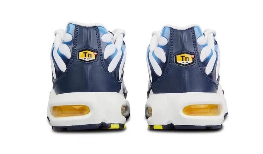sneakers NIKE AIR MAX PLUS TN WHITE NAVY GOLD -