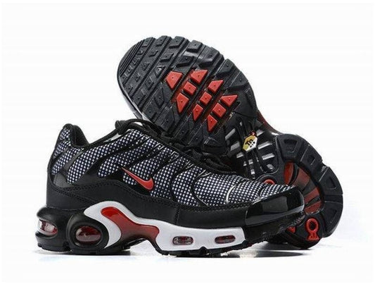 baskets Nike tn requin air max "BLACK - RED - WHITE"