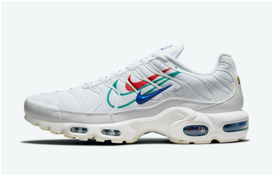 baskets Nike Air Max Plus Multi-Swoosh White