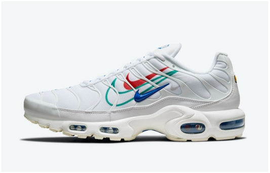 baskets Nike Air Max Plus Multi-Swoosh White
