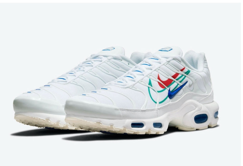 baskets Nike Air Max Plus Multi-Swoosh White