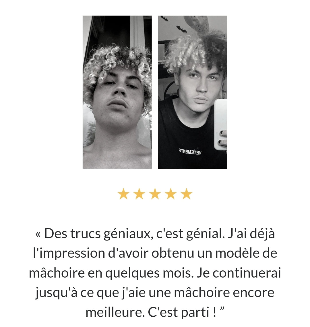 Le JAWLINER® 3.0 est spécialement conçu pour renforcer et sculpter les muscles de votre mâchoire grâce à des exercices ciblés et efficaces.