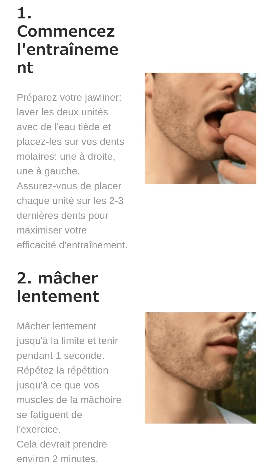 Le JAWLINER® 3.0 est spécialement conçu pour renforcer et sculpter les muscles de votre mâchoire grâce à des exercices ciblés et efficaces.