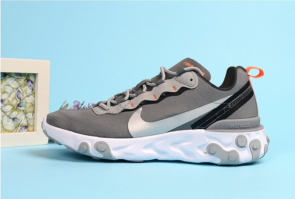 Baskets Nike React Element 55 « Grid » Cool Grey