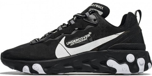 NIKE REACT ELEMENT 87 X UNDERCOVER BLACK/WHITE
