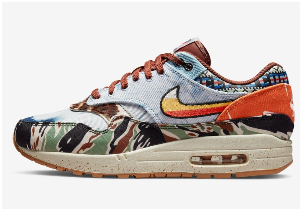 Les baskets Nike Air Max 1 sont iconiques pour leur style emblématique.retro incontournable pas cher. Le moins cher.exceptionnel