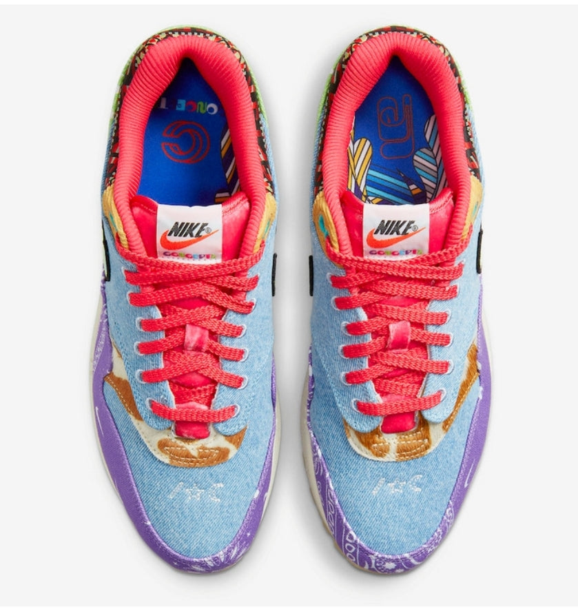 Les baskets Nike Air Max 1 sont iconiques pour leur style emblématique.retro incontournable pas cher. Le moins cher.exceptionnel