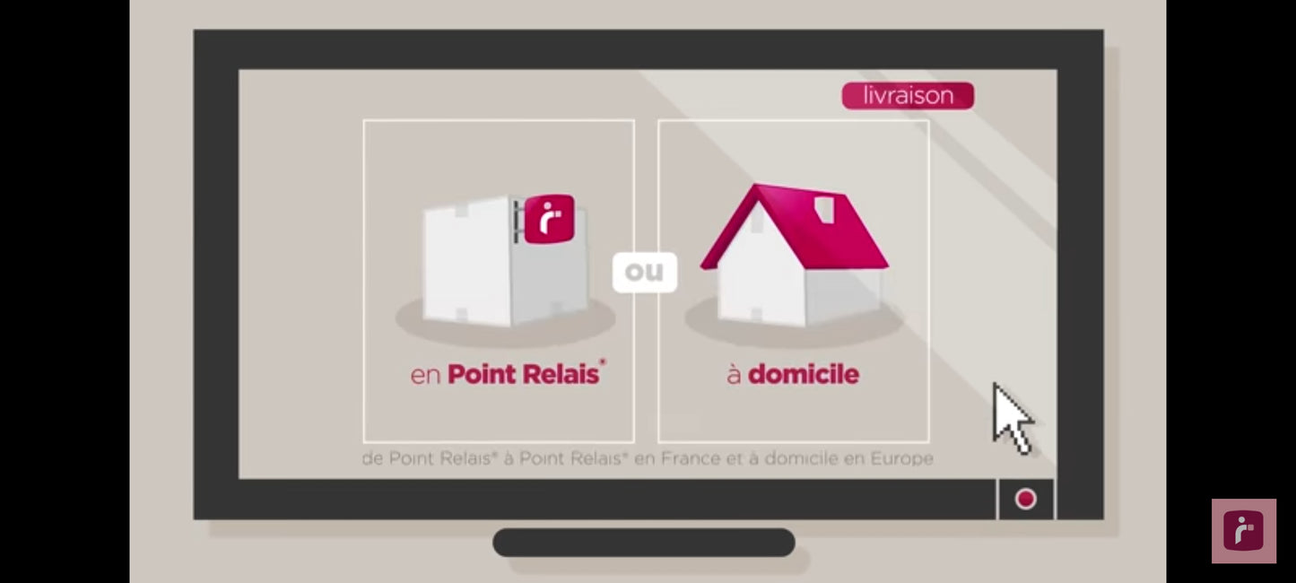 Notre mode de livraison mondial relay