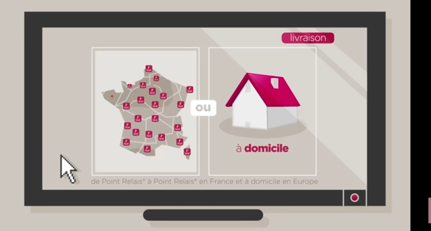 Notre mode de livraison mondial relay