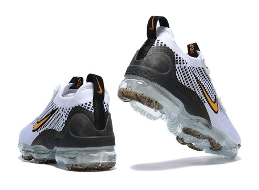 Nike Air VaporMax 2021 FK White - Black Kumquat Femme